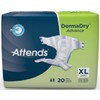 Attends Breathable Briefs X-Large 58" - 63" (Bag of 20)