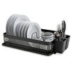 IBERG Dish Drying Rack - Dish Drainer with Utensil Holder