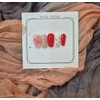 Handmade Nail Tips*Kids Nails Lovely Heart Nails - I agree