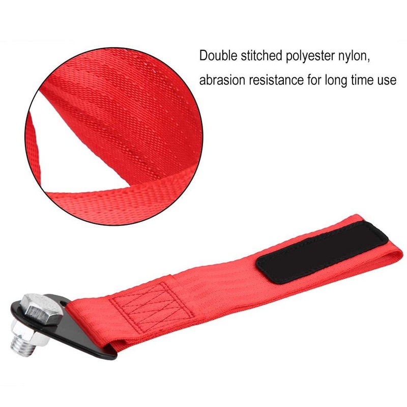 EVGATSAUTO Car Tow Strap, Universal High Strength Racing Car Tow