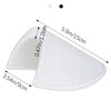 4 Pairs Shoulder Pads Sewing Set-in Shoulder Pads Foam Pads