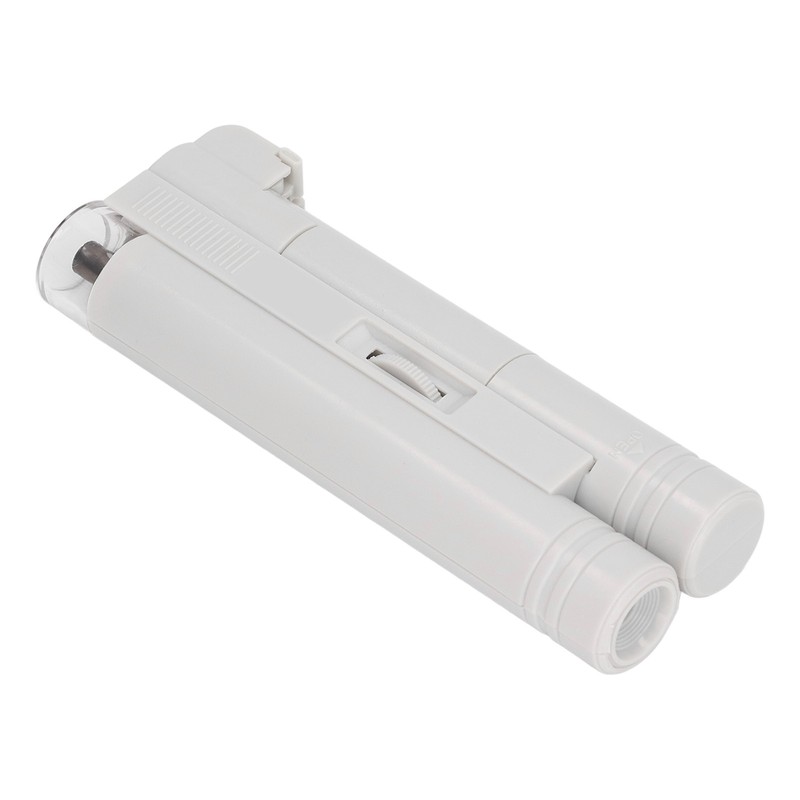 LED Lighted Pocket Microscope 150X Double Tube Portable Handheld Microscopes
