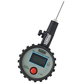 Tachikara DIGI-GUAGE Digital Air Pressure Gauge, Black