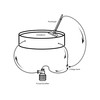 PoolSun 3-Way Valve Pool Adapter for Heat Pump Hose Connection