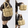 KARRESLY Quilted Puffer Hobo Bag for Women Carryall Lightweight Tote