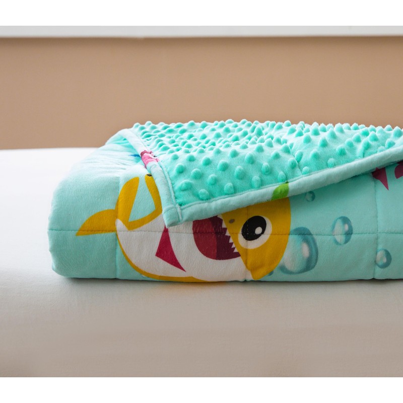 Sivio Weighted Blanket 5 lbs, Super Soft Crystal Velvet &