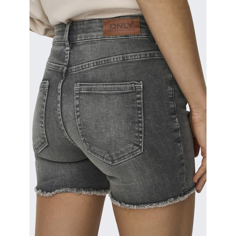 ONLY ONLBLUSH Female Denim Shorts Medium Waist Normal Cut Denim