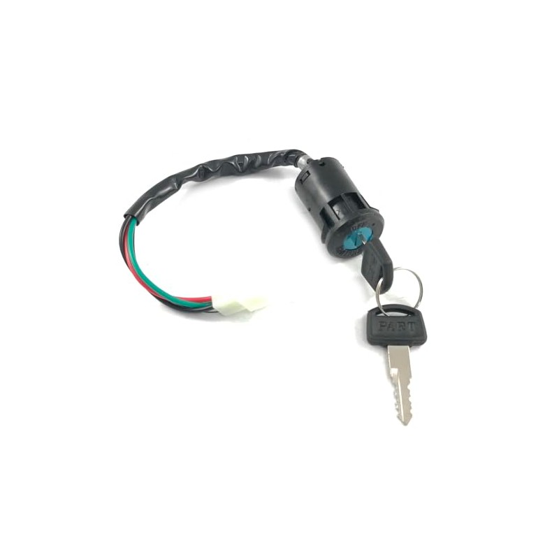 UNIVERSAL SCHLOSSSATZ - ZÜNDSCHLOSS 12VOLT 4-PIN/CHINA ROLLER/BUGGY/ATV/QUAD / 2- &