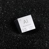 Pevfeciy 1 Inch Aluminium Cube 25.4 mm Metal Density Cube