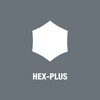 Wera '05023366001 454 Imperial HF Cross Handle Hex-Plus Screwdriver 3/8
