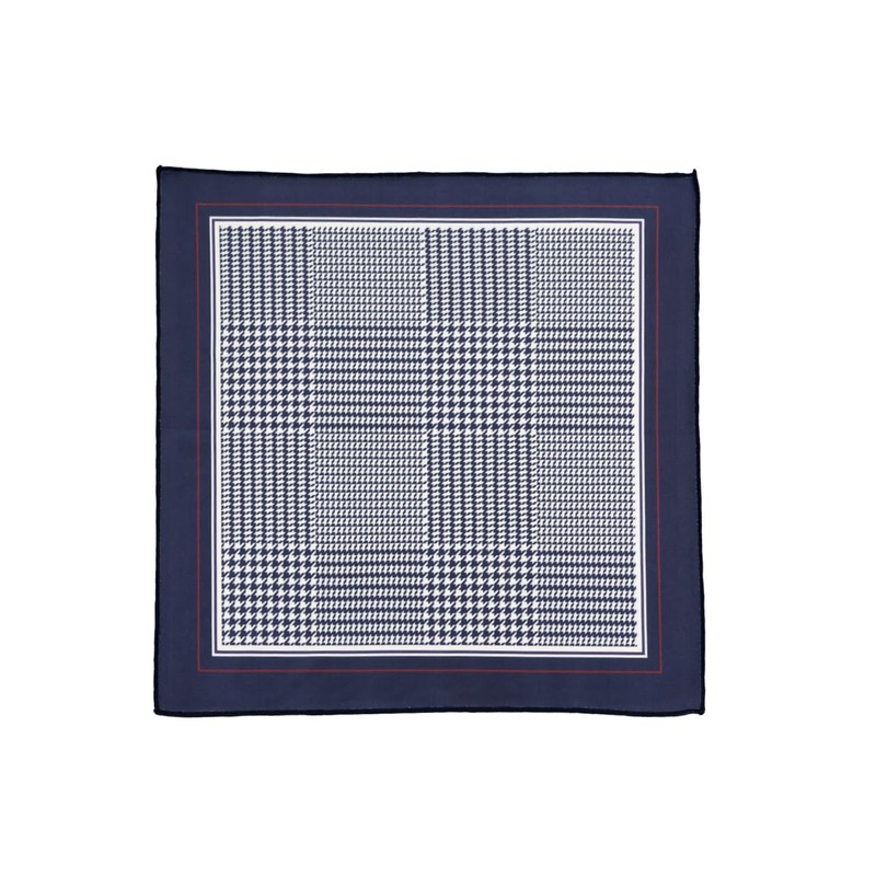 Glasses Wipes (Navy) | Large Cross Smartphone Cloth Scarf Handkerchief