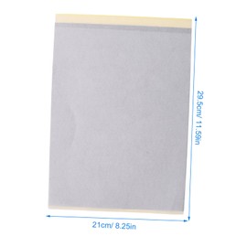 Vaguelly 20sheets Tattooing Transfer Paper Tattoo Paper for Supplies Copy Effect