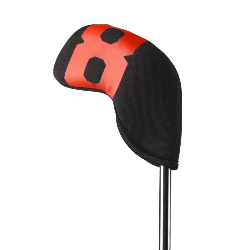 Andux 10Pack Neoprene Golf Irons Club Head Covers with Large