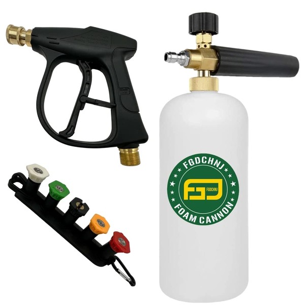 FGD Foam Cannon Lance with 1/4” Quick Connector for Pressure