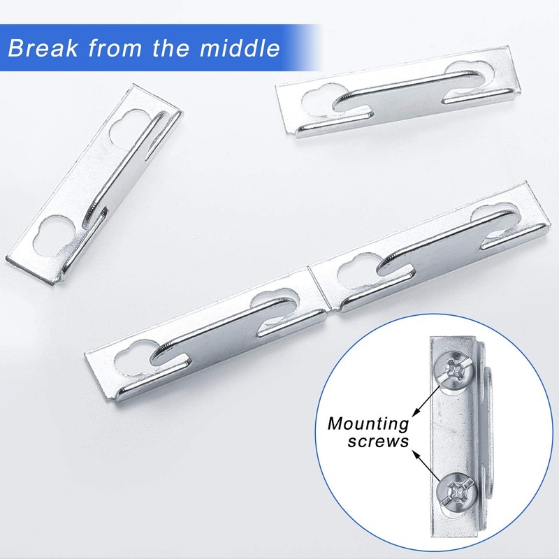 Funrous Curtain Rod Bracket Curtain Hooks Accessories Spreader Wall Bracket