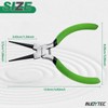INJOYTEC 5 Inch Mini Round Nose Pliers: Carbon Steel, Ergonomic