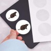 24 x 40mm Round 'Brown Rat' Stickers (SK00049953)
