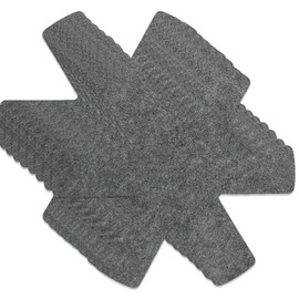 XPEX Pack of 8 Pot and Pan Protectors, Pot and Pan Pot Protectors, Scratch-Resistant Pot Protectors, Protect Your Kitchen Surfaces from Scratches (26 cm)