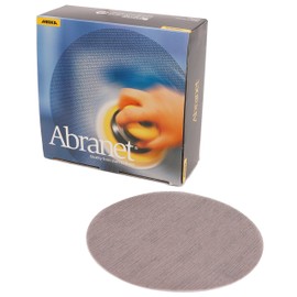 Mirka 9A-252-180 8-Inch 180 Grit Mesh Abrasive Dust Free Sanding Discs, Box of 50 Discs