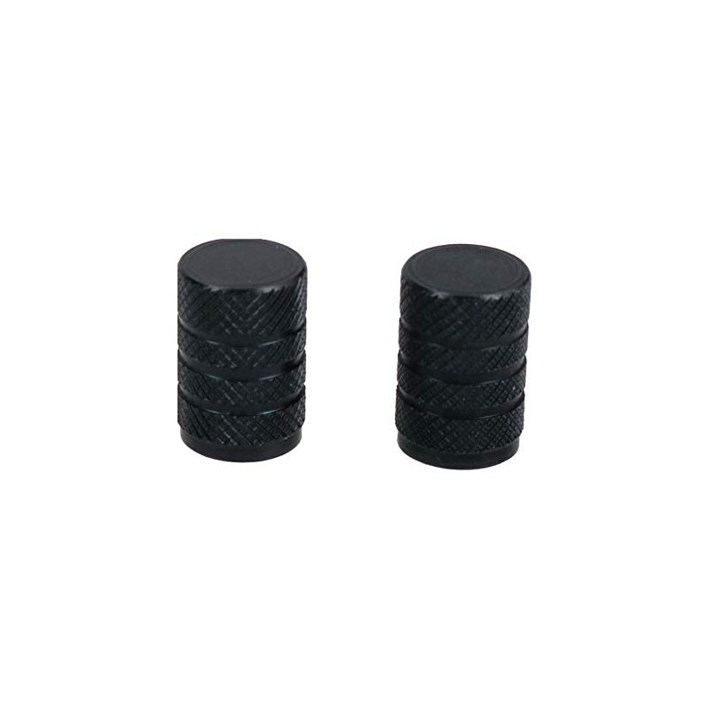 Black Metal Valve Caps Wheel Tyre Dust Cap Air Stem