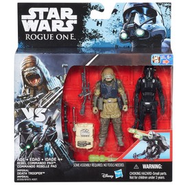 Star Wars Basic Figure 2 Pack Death Trooper & Pao Painted Action Figure
