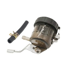 SYUU Motorcycle Front Brake Master Cylinder Brake Pump Tank Oil Cup Fluid Bottle Reservoir w/Bracket For Suzuki GSXR 600 1997 1998 1999-2005 GSXR 750 2000 2001 2002 2003 2004 2005 GSXR 1000