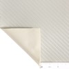 Marine Vinyl Upholstery Fabric White Carbon Fiber Sample 3" x