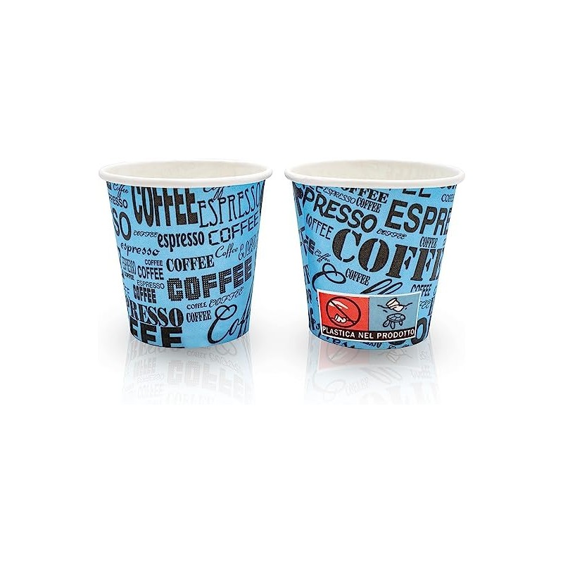 Mahela - 200 Paper Coffee Cups 75ml - Eco Friendly,