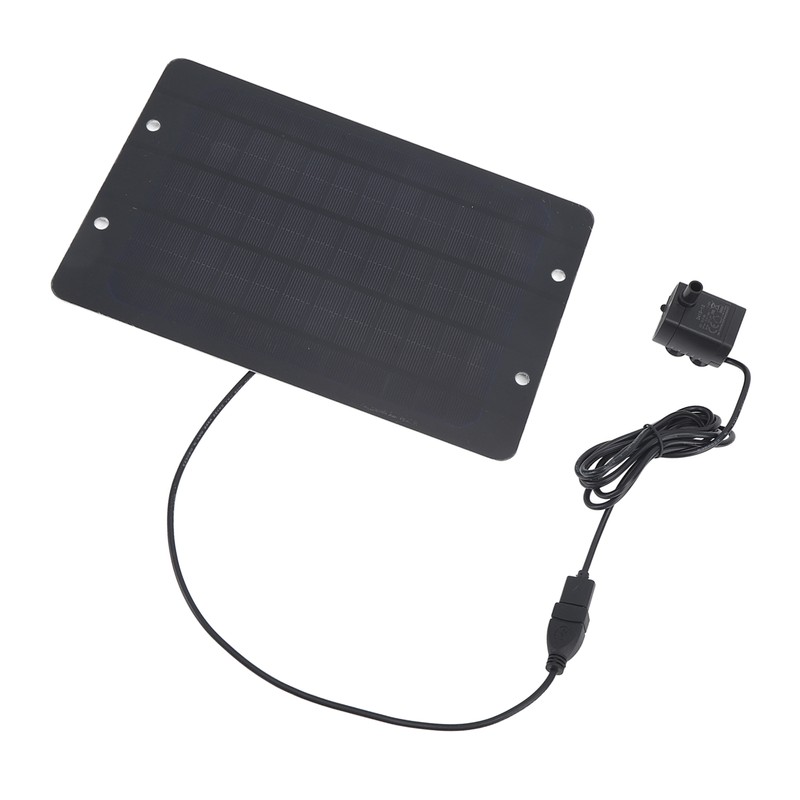 Solar Fountain 6V 10W Bird Bath Fountain USB Interface with