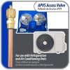 Appli Parts APVS-14142 1/4 in SAE Access Schrader Valve x