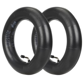 10 x 2.75-6.5 E Scooter Hose, 10 Inch Replacement Hose for Kukirin G2 Master/Kukirin G3/Speedway 5/Dualtron 3, Curved Valve (Pack of 2)