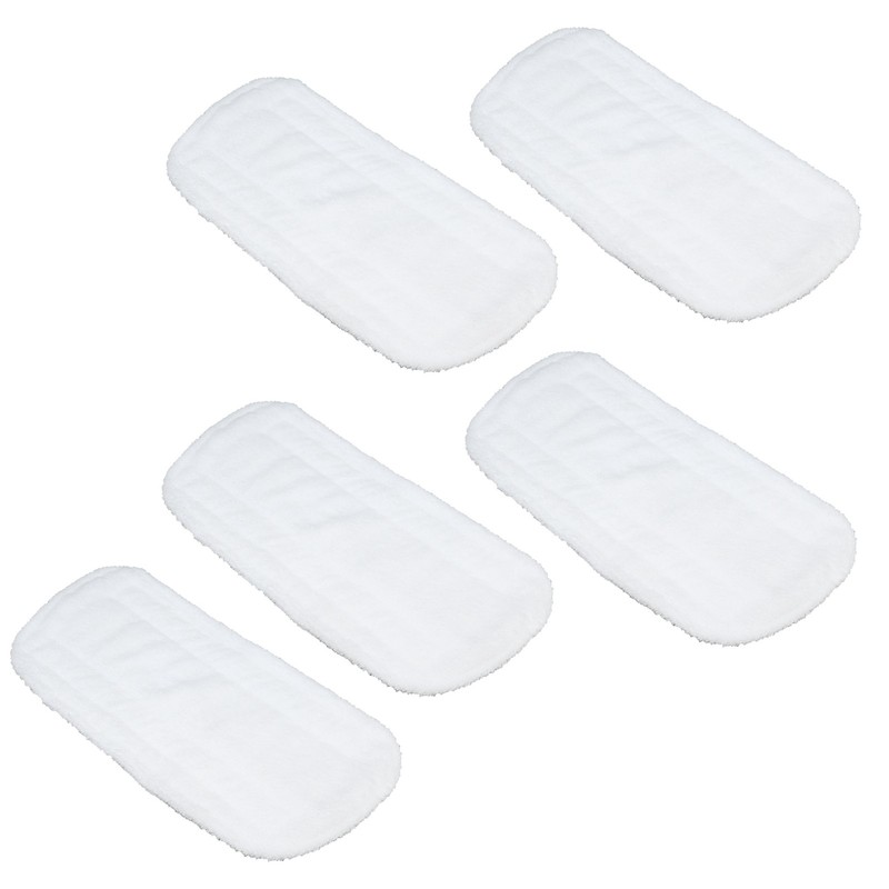 5PCS Microfiber Mop Pads Reusable Mop Head Cleaning Pads Replacement