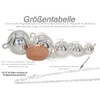 My Home Crystal - Ball Magnetic Clasp, Magnetic Clasp, 925