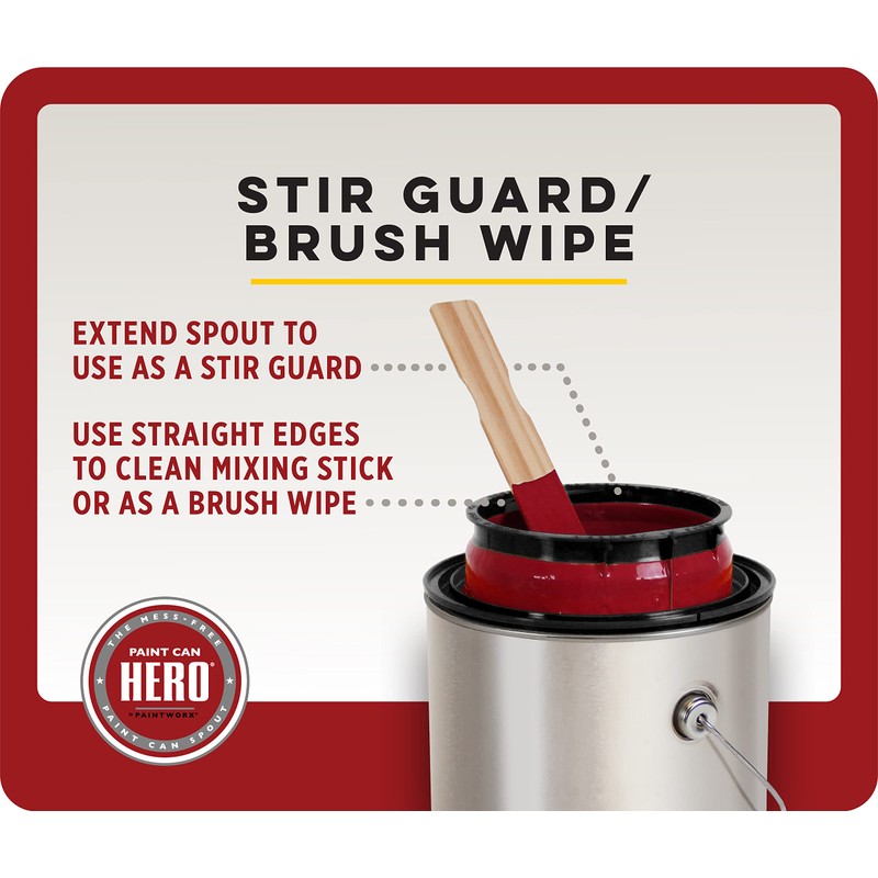 Paint Can Hero - The Mess-Free Paint Can Spout, Gallon