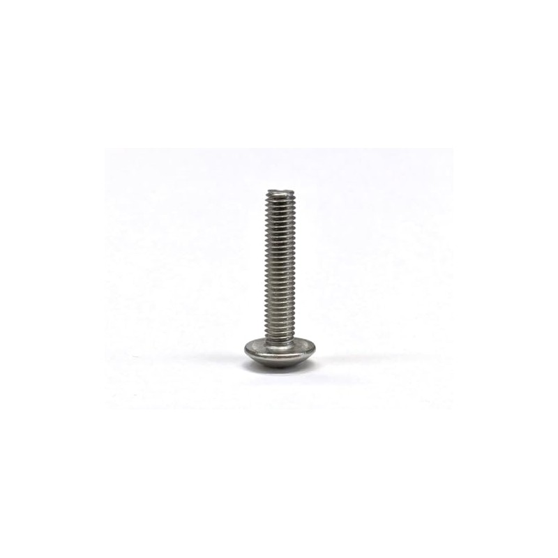[M5x25] Stainless Steel Truss Head Machine Screws (10 pcs)