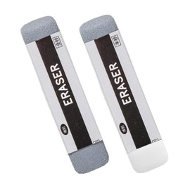 STOBOK Pack of 2 Portable Sand Eraser Pens for Classroom and Office Eraser with Matte Surface for Precise Writing Correction, Suitable for Ink Pens, Ballpoint Pens and