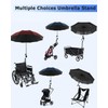 OATSBASF Umbrella Mount for Stroller, Adjustable Angle Golf Push Cart