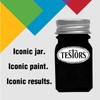 Testors 1149TT Enamel Paint, 0.25 Oz, Flat Black