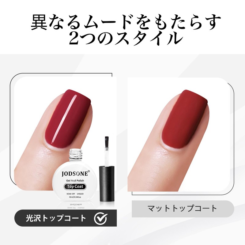 JODSONE Topcoat, 0.3 fl oz (10 ml)