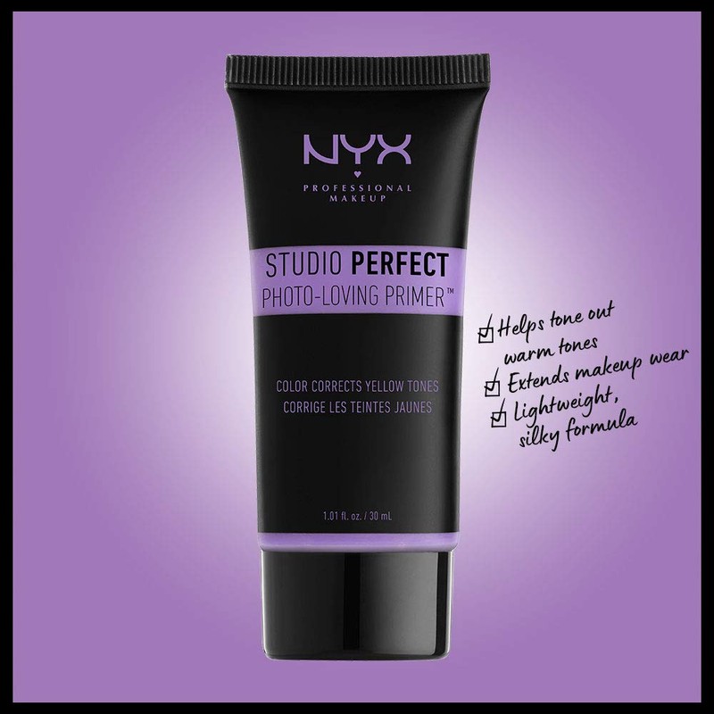 NYX PROFESSIONAL MAKEUP Studio Perfect Primer, Vegan Face Primer -