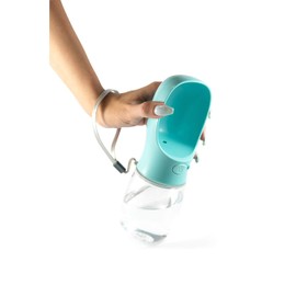 Wahl Canada My Buddy Dispensing Dog Water Bottle, Dog Water Bottle with Water Dispenser, Portable Pet Water Bottle with Bowl, Easy Access for Small & Medium Dogs, Lead & BPA-Free, 350ml - Model 58484