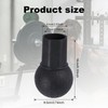 Bomb Attachment for Barbell, Rubber T Bar Gym Rack Accessories