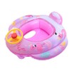 Baby Pool Float with Safety Seat Steering Wheel Cartoon Inflatable