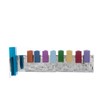 Yair Emanuel Menorah - Base de aluminio anodizado martillado con