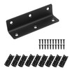 Redunest L Bracket, Heavy Duty Corner Brace, 10 Pack 4"