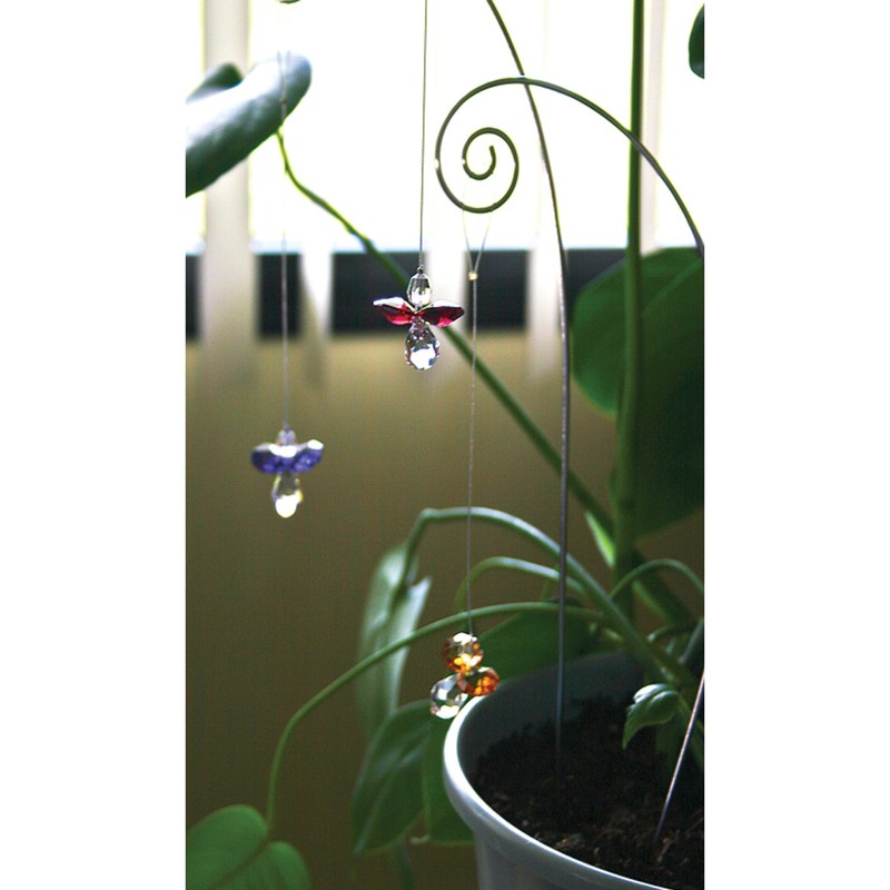 Woodstock Chimes Rainbow Makers Birthstone Crystal Guardian Angel Suncatcher, June