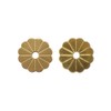 Tiazza 10Pcs Brass Backplate Washers Classical Furniture Decoration Gasket Hardware