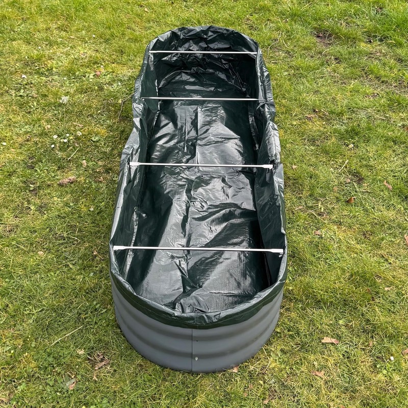 Selections Liner for Oval Metal Raised Vegetable Bed (176cm x