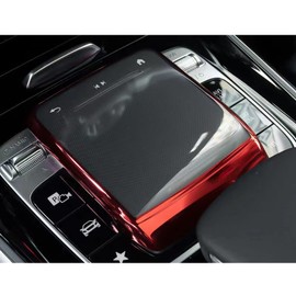 SHIFENG Schutzfolie für Pkw-Mittelkonsolen-Touchpad, weiches TPU, Rot