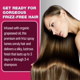 DREAM Grow Vitamin Wow Dream Coat Anti-Frizz Treatment 8Fl. Oz Extra Strength ENHANCED